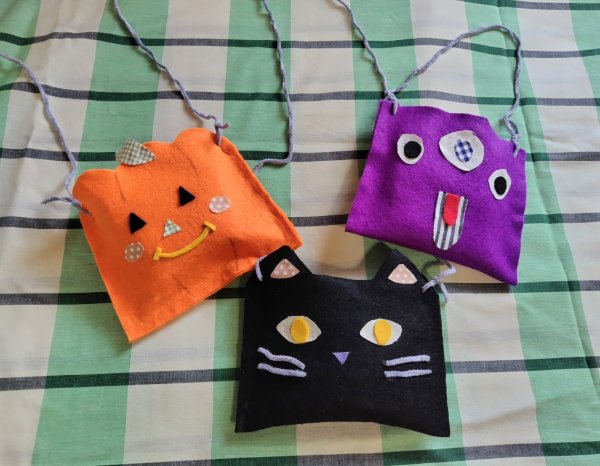 画像2: 10月ワークショップ⭐︎〜フェルトでハロウィンポシェット作り⭐︎〜 (2)